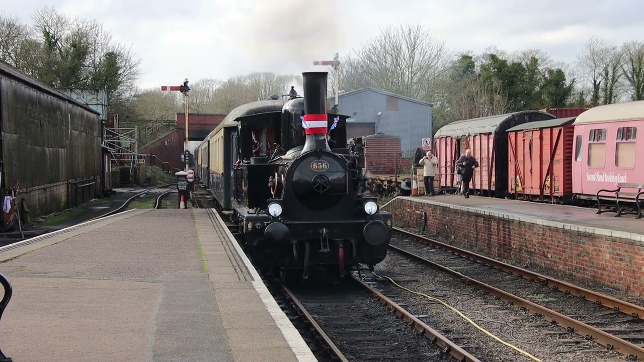 Nene Valley Railway Return of Danish F 656 Tinkerbell