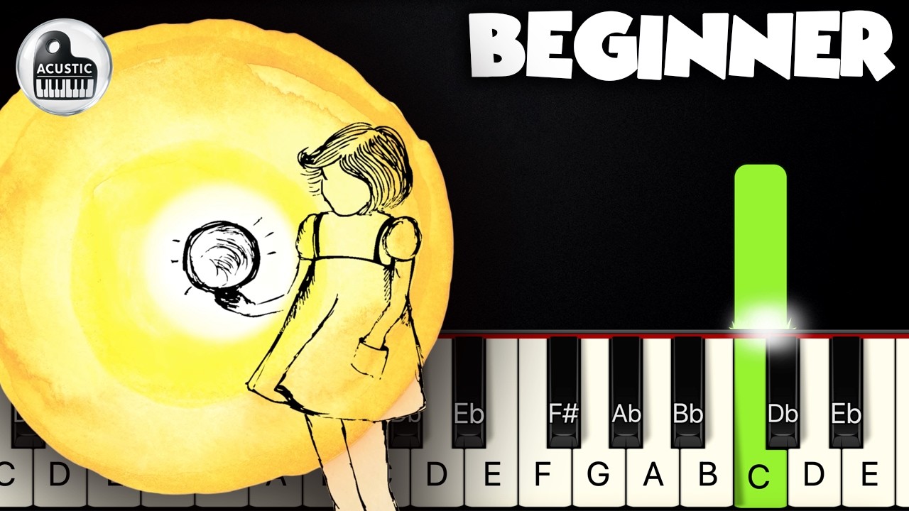 I Thought I Saw Your Face Today - She & Him | BEGINNER PIANO TUTORIAL by Betacustic