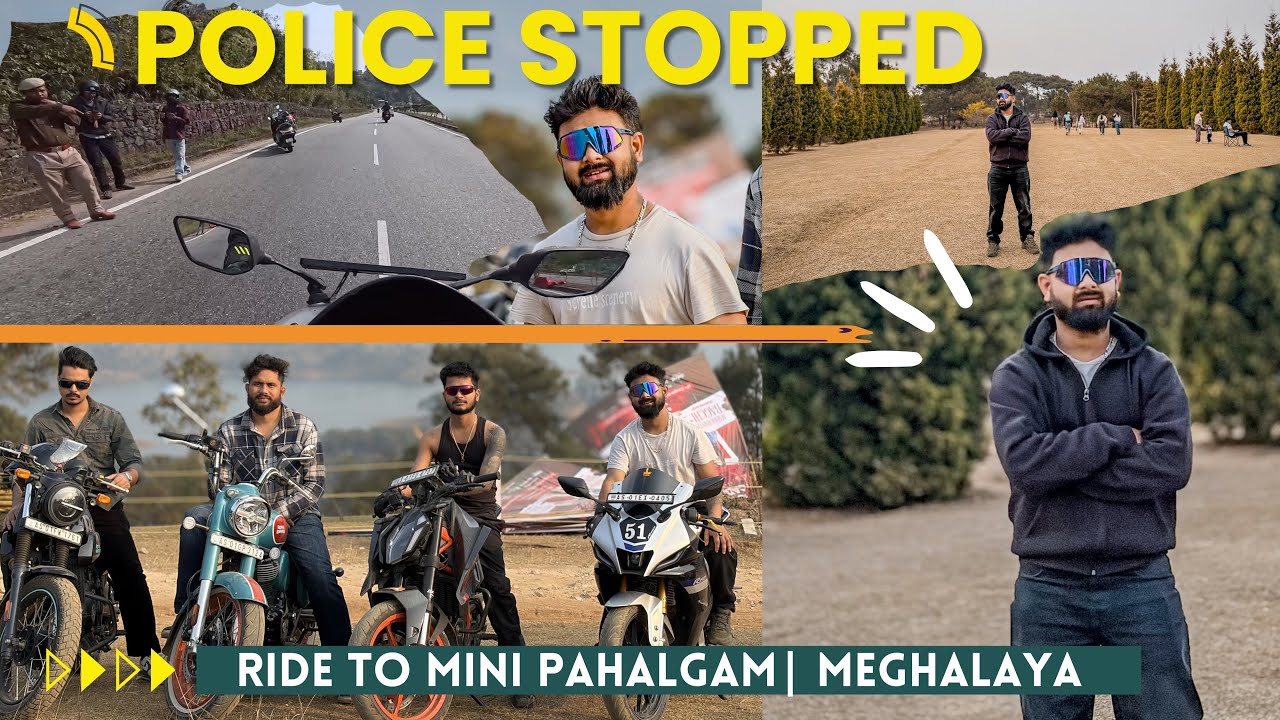 ESCAPE FROM POLICE CHECKING | MINI PAHALGAM MEGHALAYA