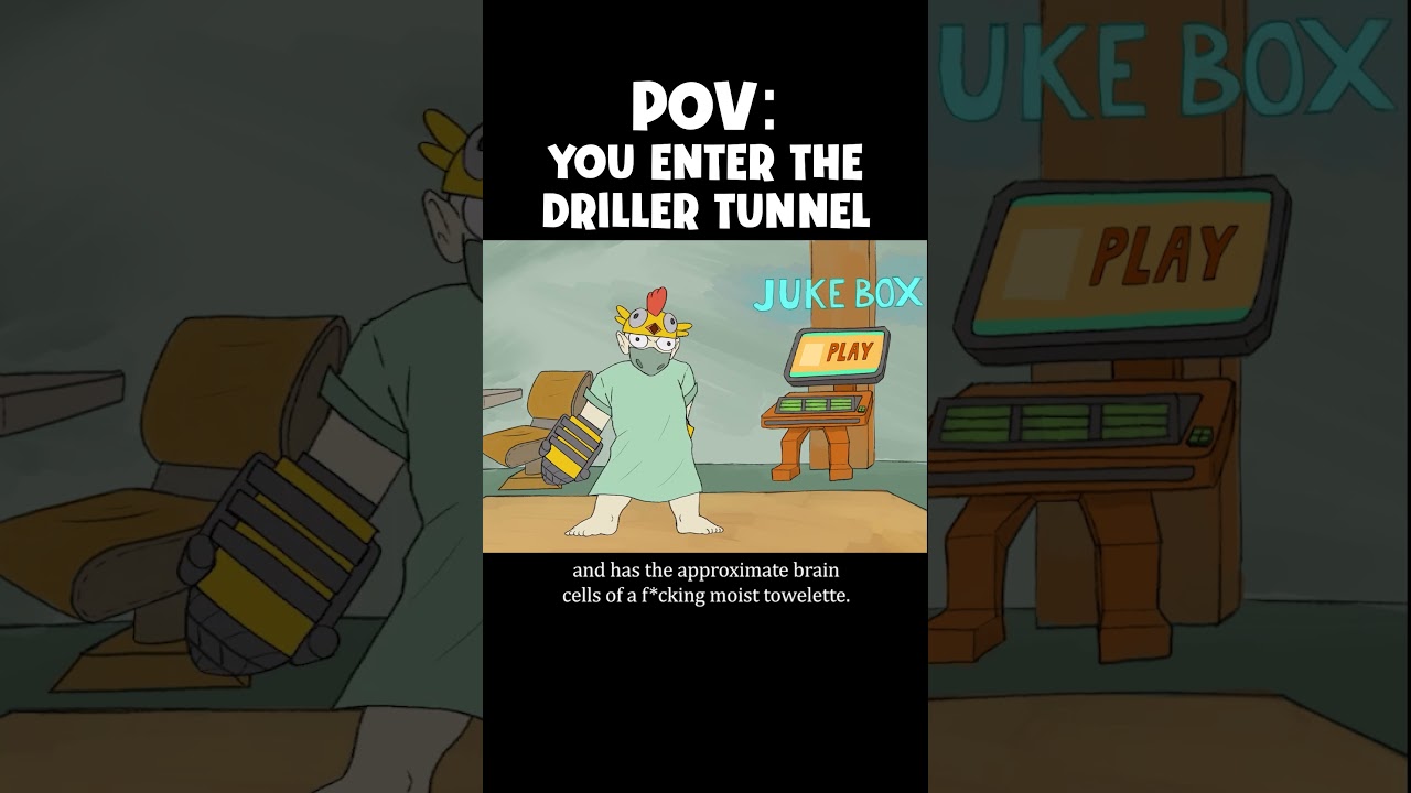 POV: You Enter The Driller Tunnel | A Deep Rock Galactic Animation