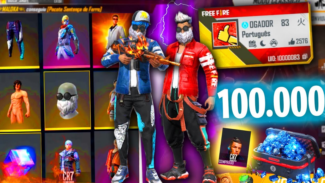 GASTANDO 110.000 DIAMANTES😯CUENTA MAS ANTIGUA DE FREE FIRE😯