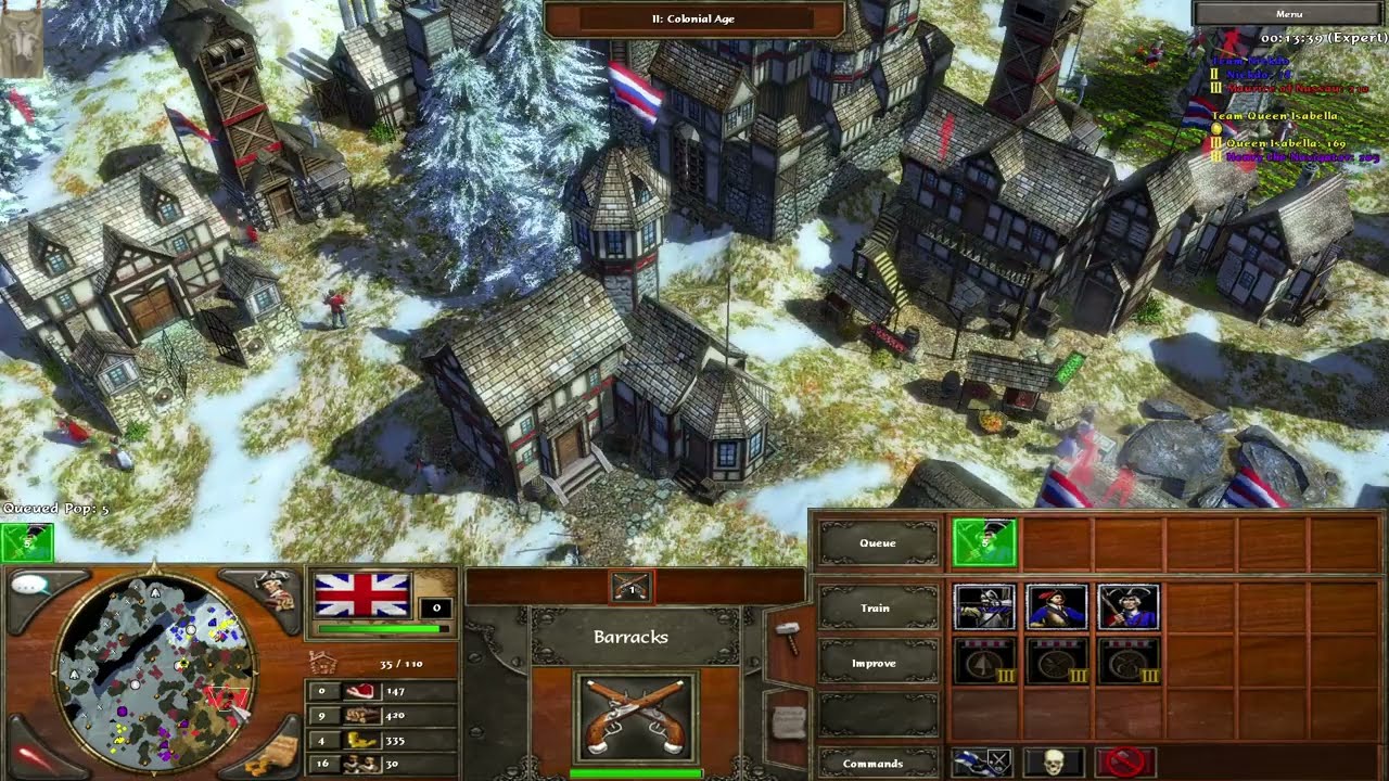 AGE OF EMPIRES III: Niekdo's Skirmish Struggles 59 - Alliance with Maurice (EXPERT) w/ commentary