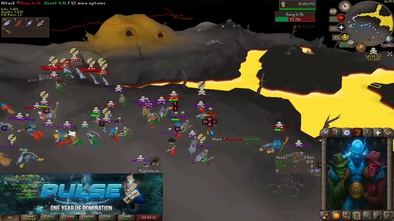 Pulse F2P Saturday vs World 308 | 2/28/2026