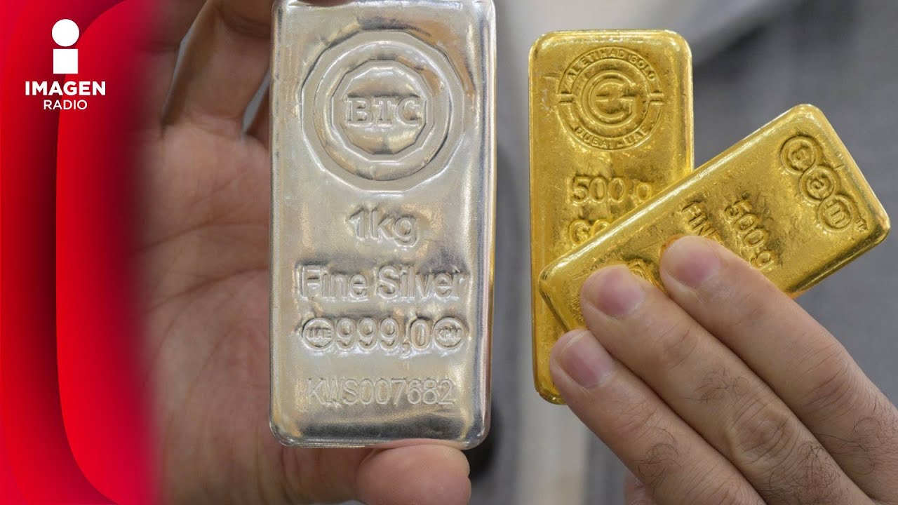 Demanda de refugio impulsa al oro y la plata a máximos históricos