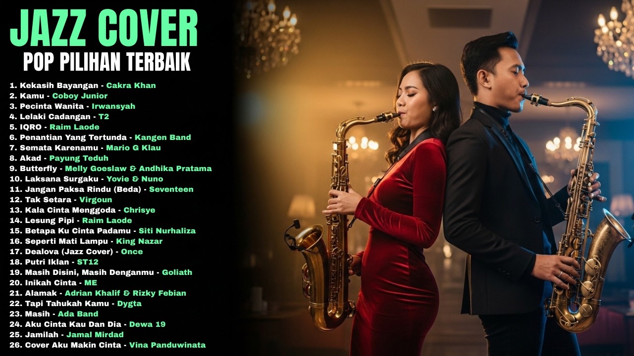 Nostalgia 2000an Versi Jazz 🎶 Lagu Hits Indonesia Cafe Style