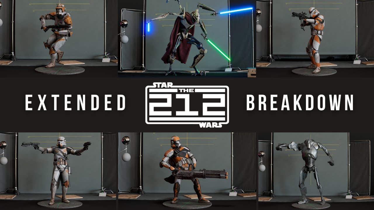 BREAKDOWN EXTENDED VERSION - STAR WARS The 212th