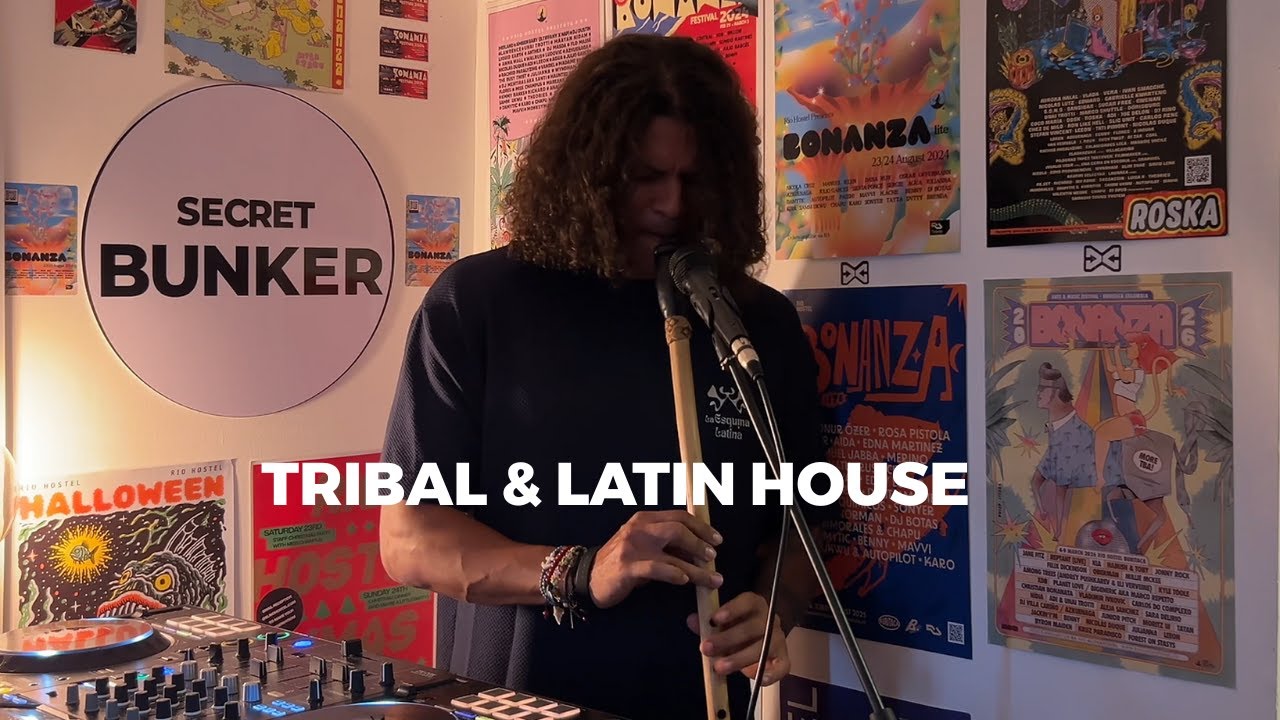 Tibal & Latin House Mix in a Secret Bunker in Colombia — by Rafa Jimenez La Esquina Latina crew