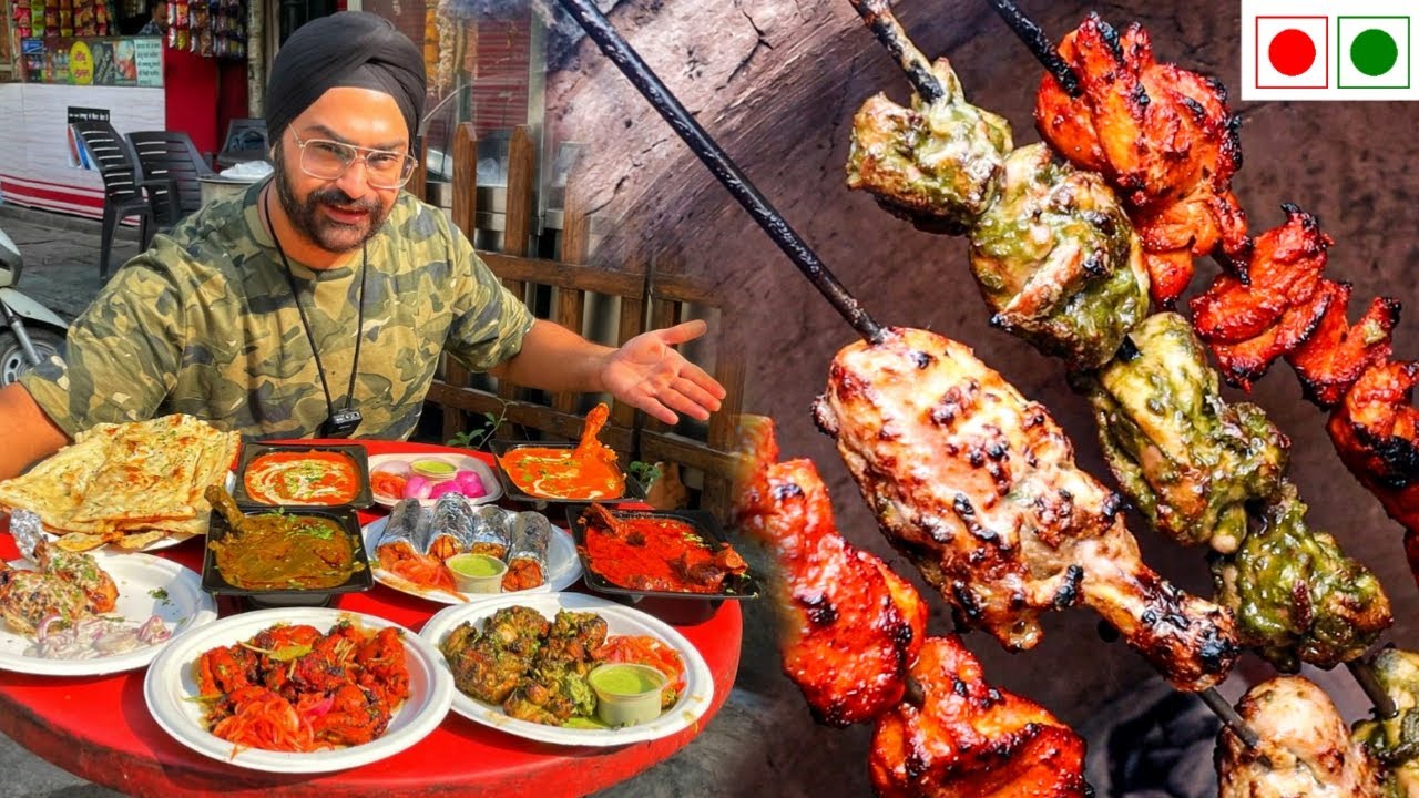 Викаспури кейл Знаменитый кебаб и карри от Амита Бхая 🍖🔥🍗