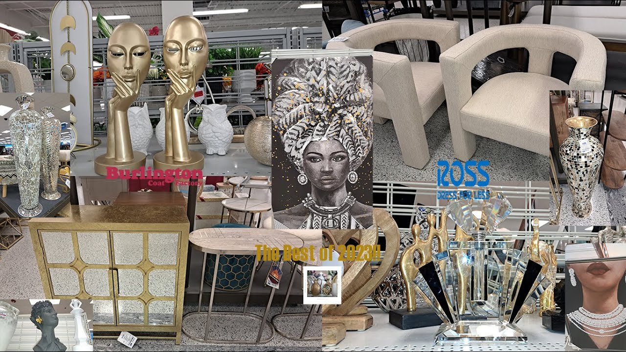 Shop with me at Ross and Burlington as we review all the 2023 Favorites! | The Glam Décor Channel