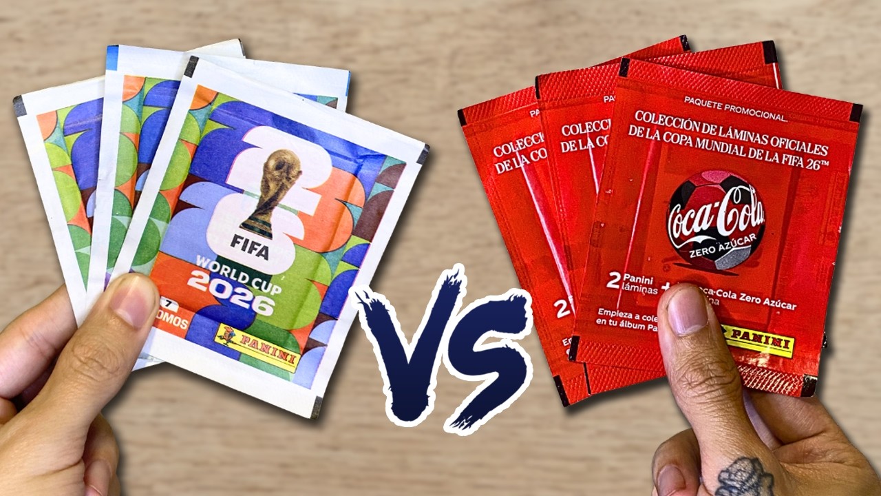 SOBRES NORMALES vs COCA-COLA del MUNDIAL 2026&hellip; &iquest;CU&Aacute;L ES MEJOR? 😱⚽