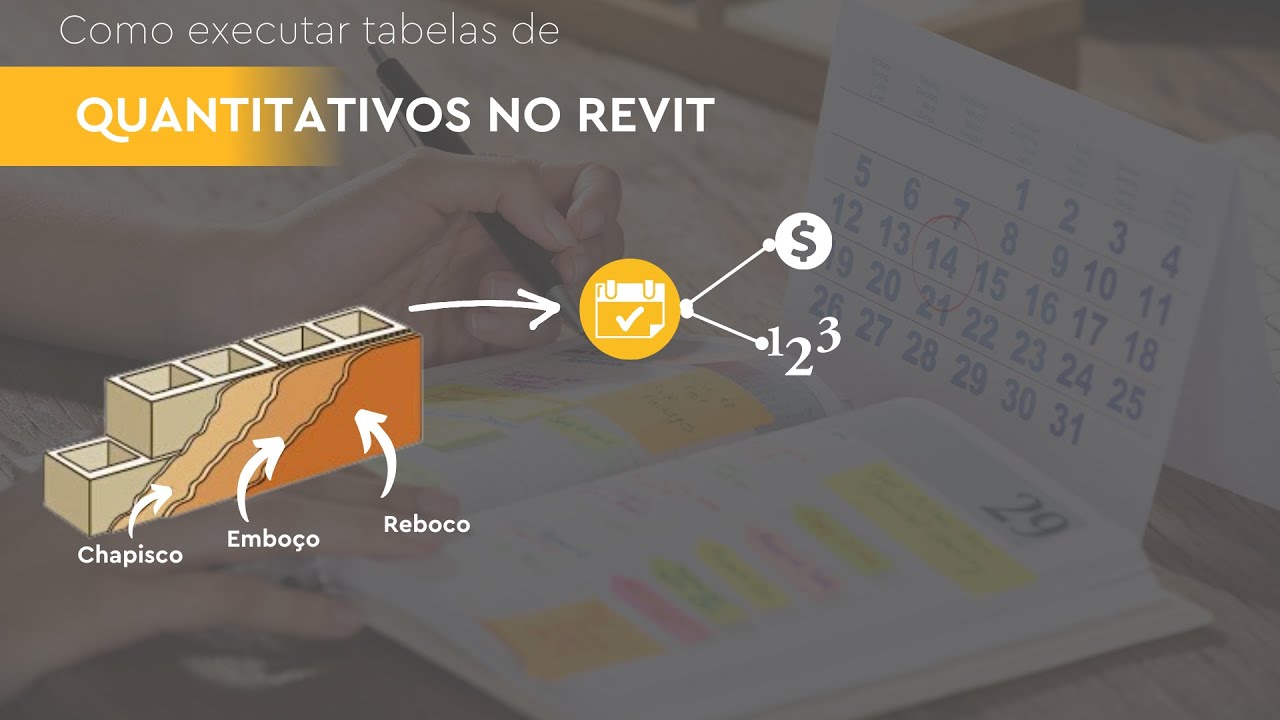 QUANTITATIVOS NO REVIT DE FORMA FÁCIL
