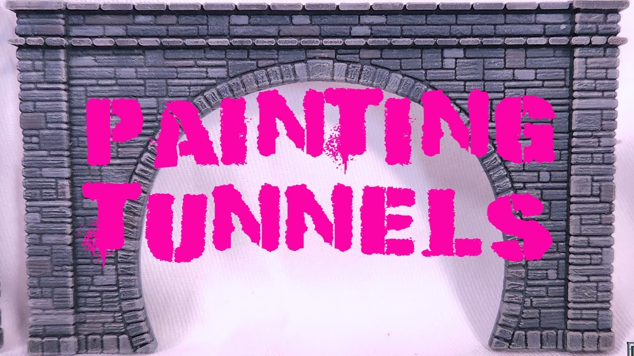 Painting Tunnel Portals - N Scale Model Railway Adventures #7