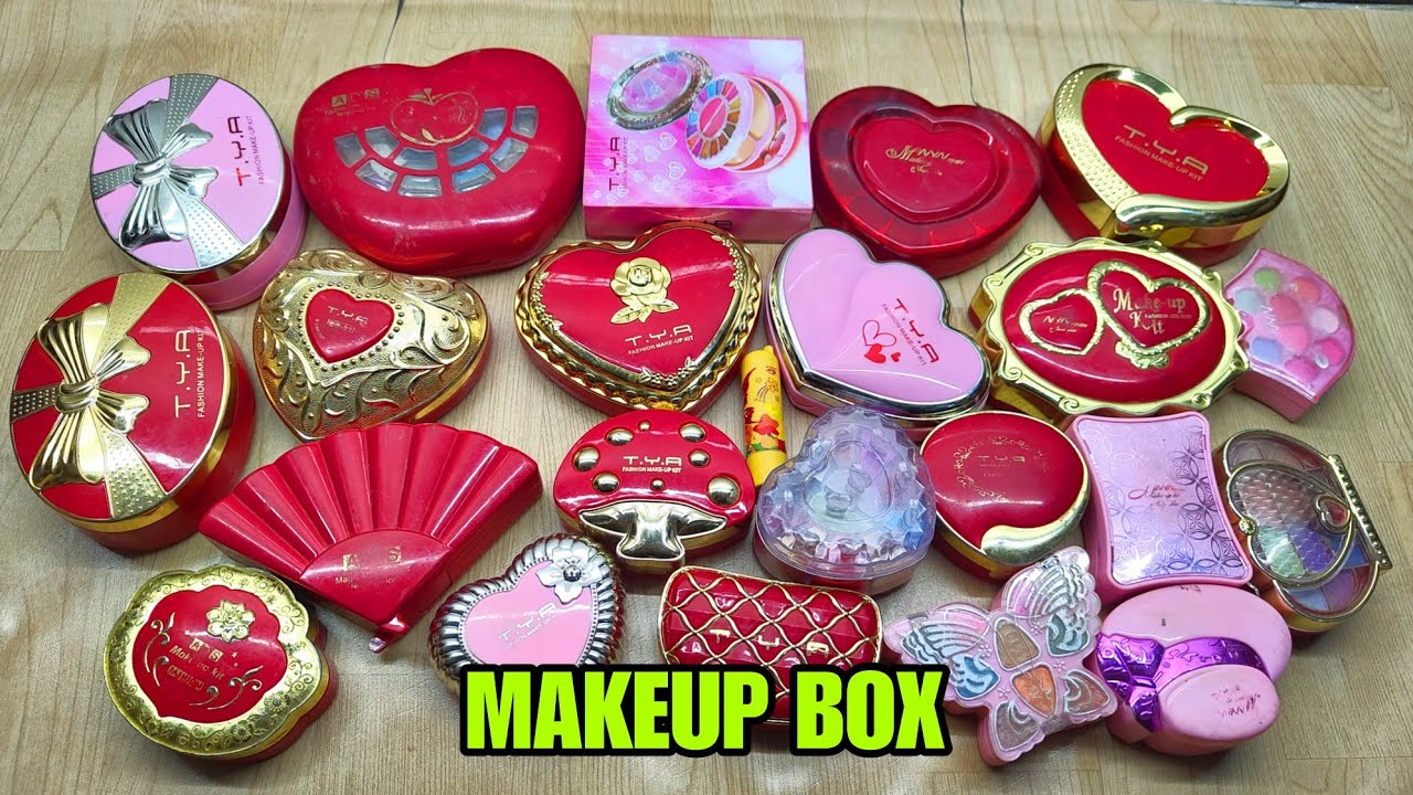Makeup Box Unboxing and Review | Cheap Makeup Box and Makeup Kit | Small Makeup Box Opening 24
