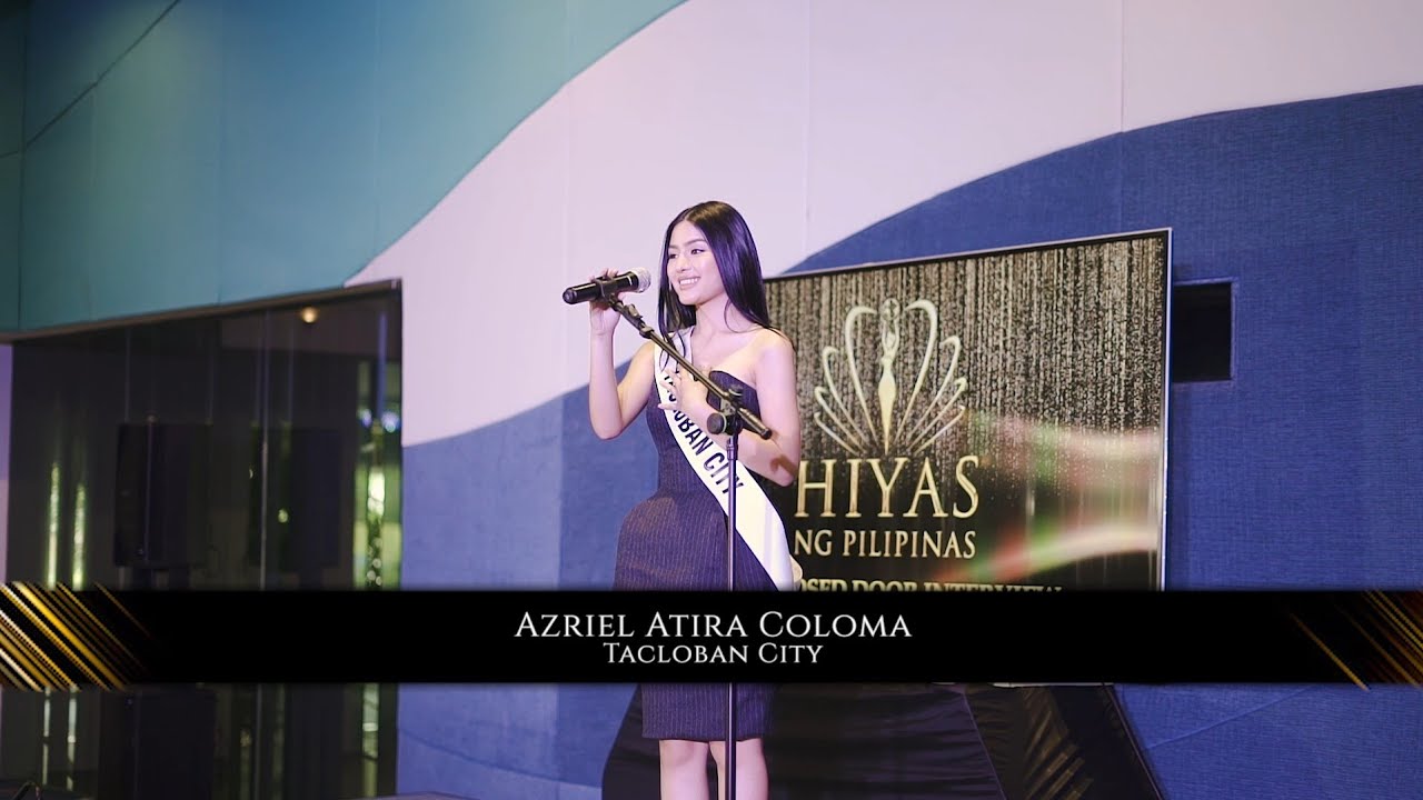 Hiyas Ng Pilipinas 2022 Close Door Interview [TACLOBAN CITY]