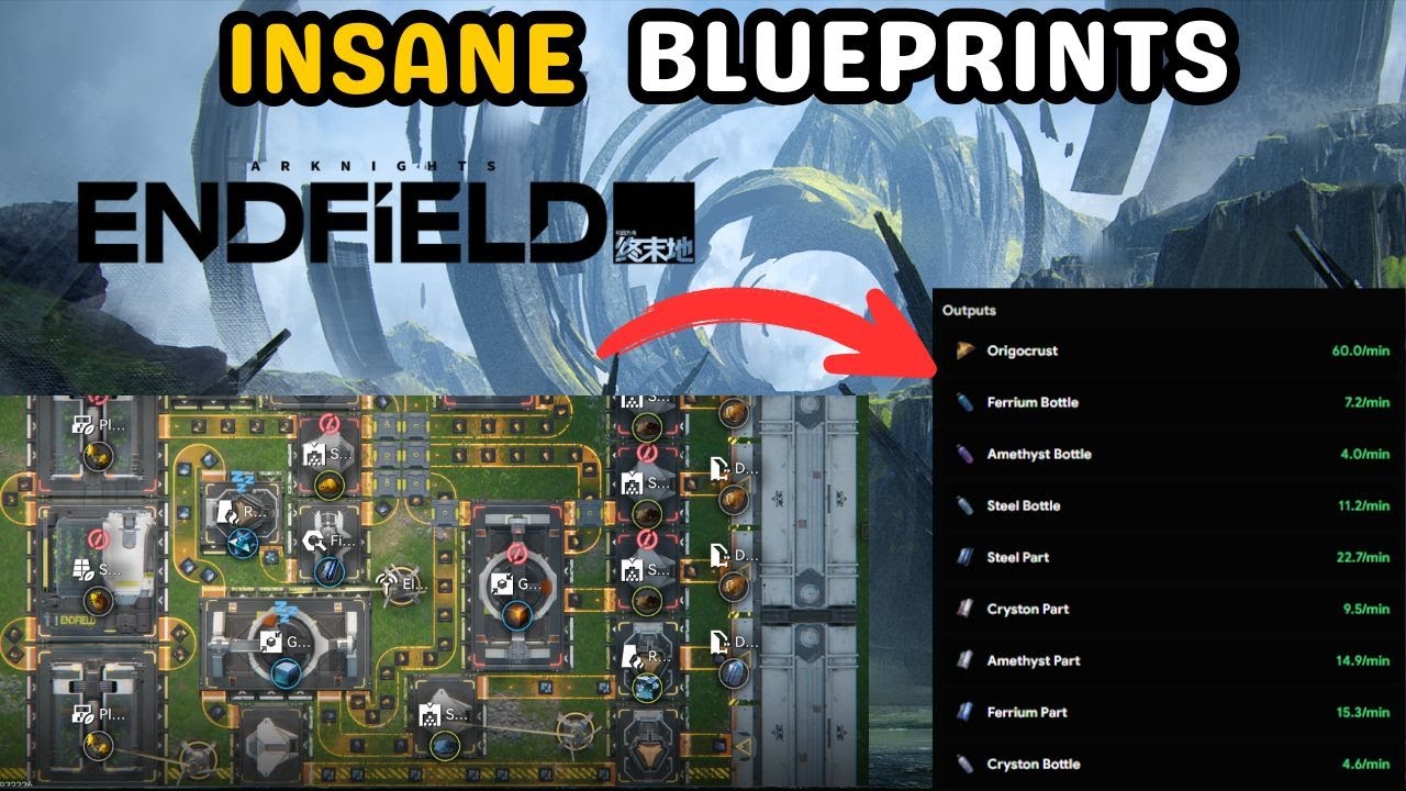 Insane Factory Builds - Maximize Your Factory Output Easy | Arknights: Endfield
