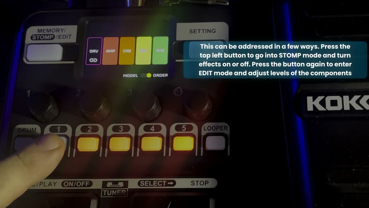 KOKKO KMF-1 | Editing Presets To Eliminate Noise