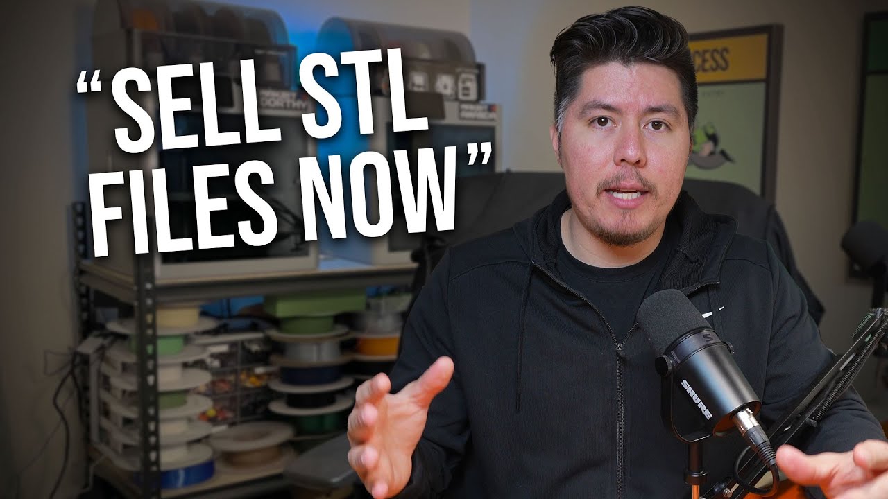Make $25-$100/Day Selling STL Files