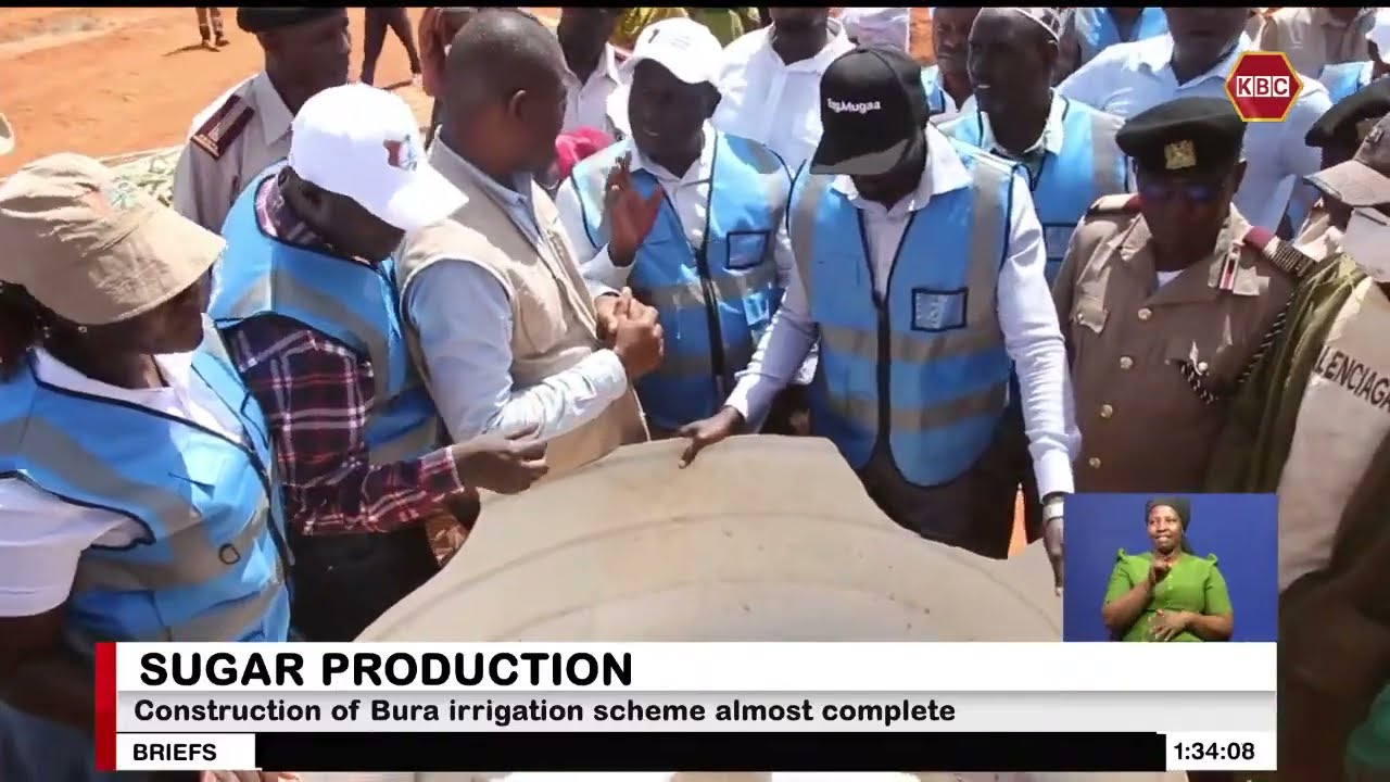 Sugar production at Bura Irrigation Scheme to expand to 50,000 acres
