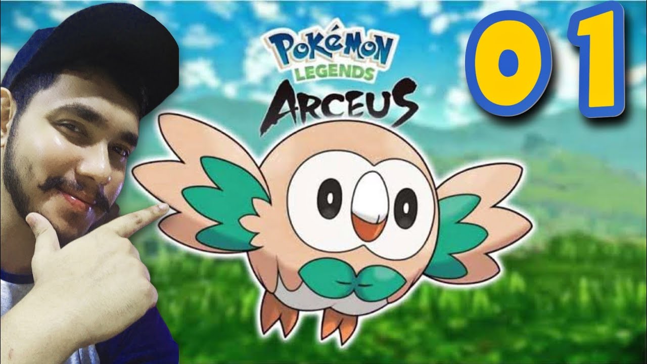 I CHOOSE YOU ROWLET !|Pokemon Legends Arceus Gameplay EP01 In Hindi