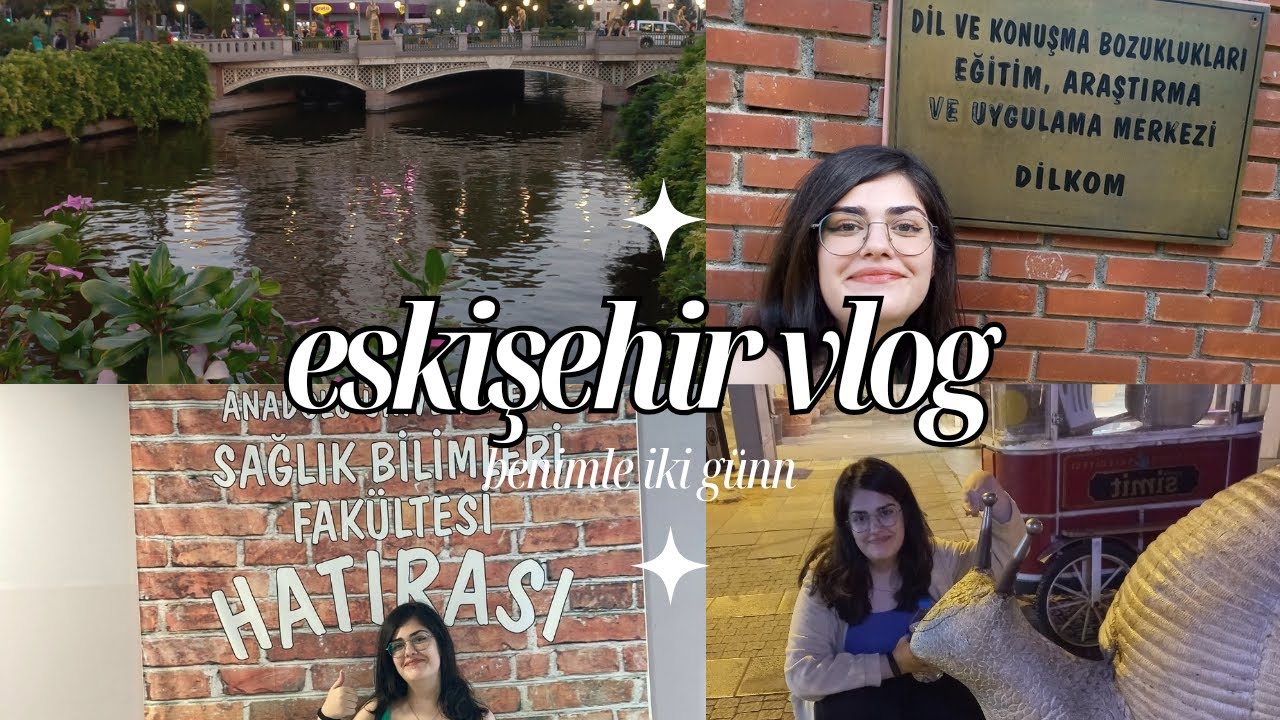 Eskişehir'de ilk iki günümm | şehir,üniversite,kyk yurt turu,ilk sınav...🫶