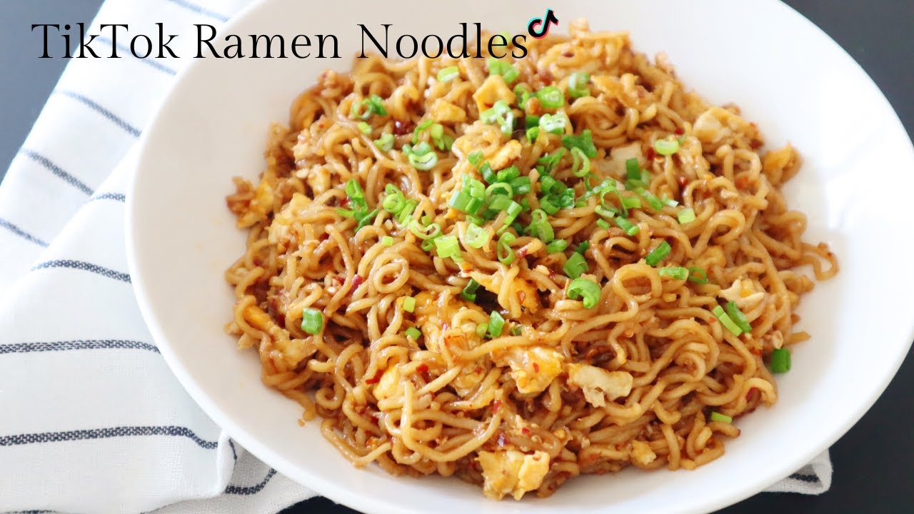 TikTok Viral Ramen Noodles Recipe