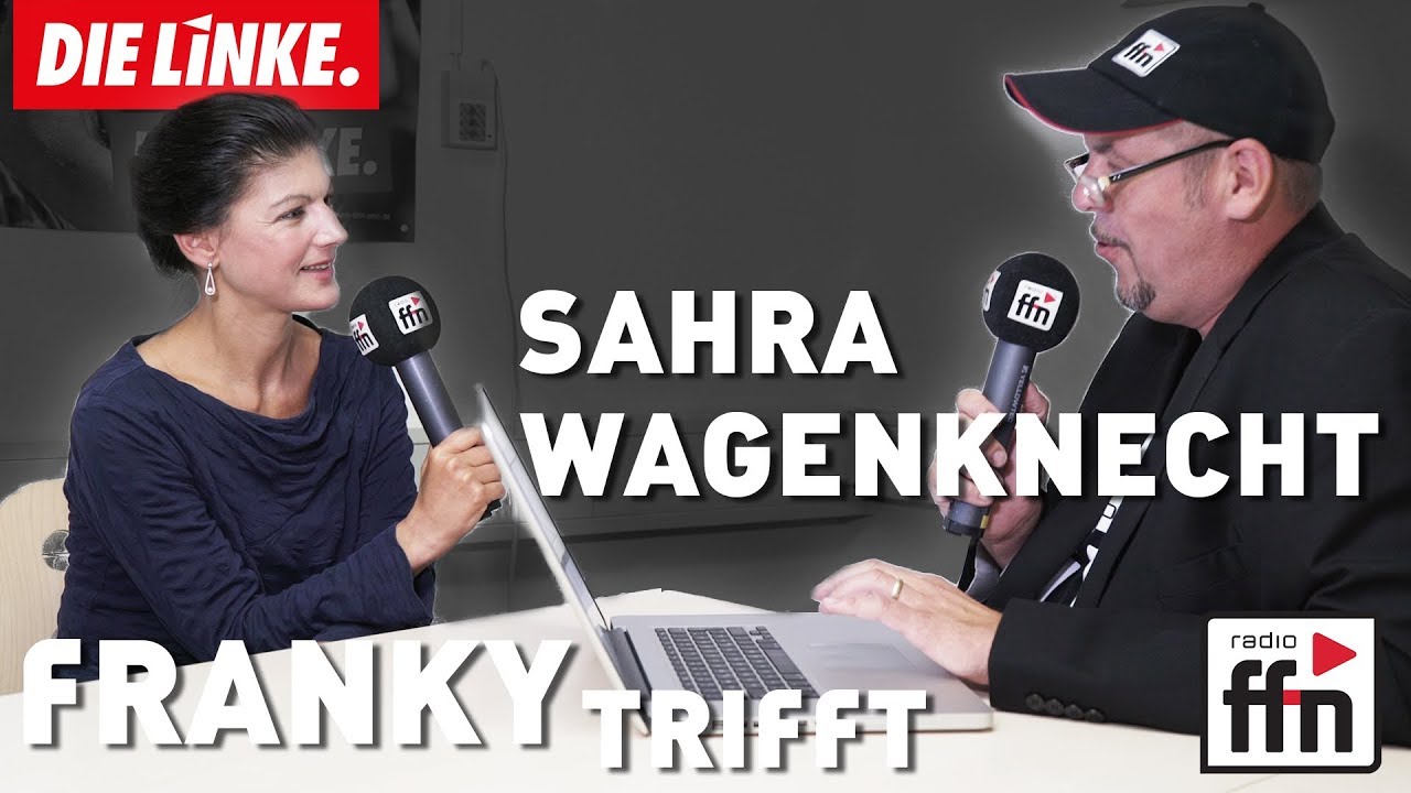 ffn-Morgenmän Franky trifft Sahra Wagenknecht