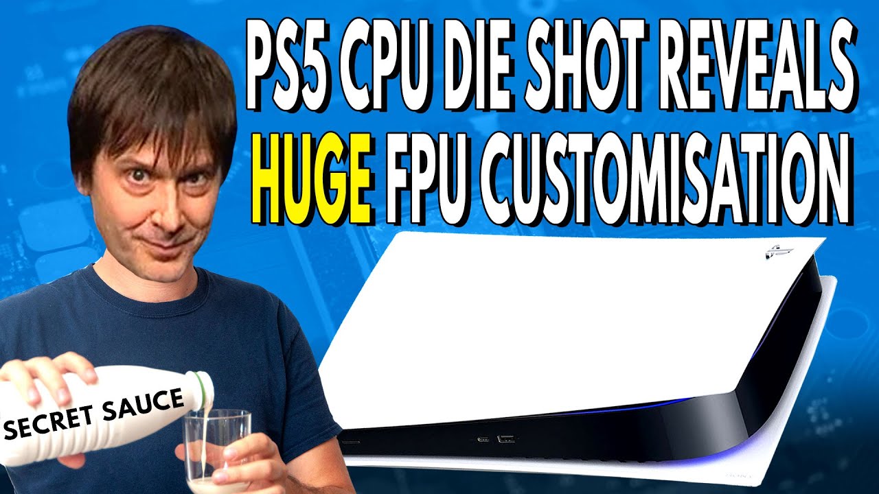 Скриншот процессора PS5 демонстрирует огромные возможности настройки FPU | Анализ процессора Play...