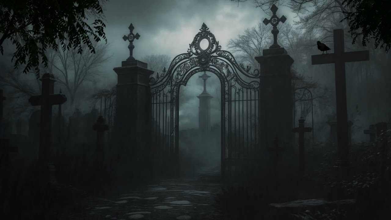 When the Fog Closes In Around the Old Gates | A Deep Night Calm with Whispering Academia