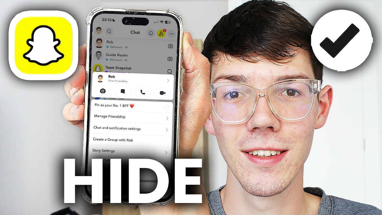 How To Hide Chat In Snapchat Without Deleting - Full Guide