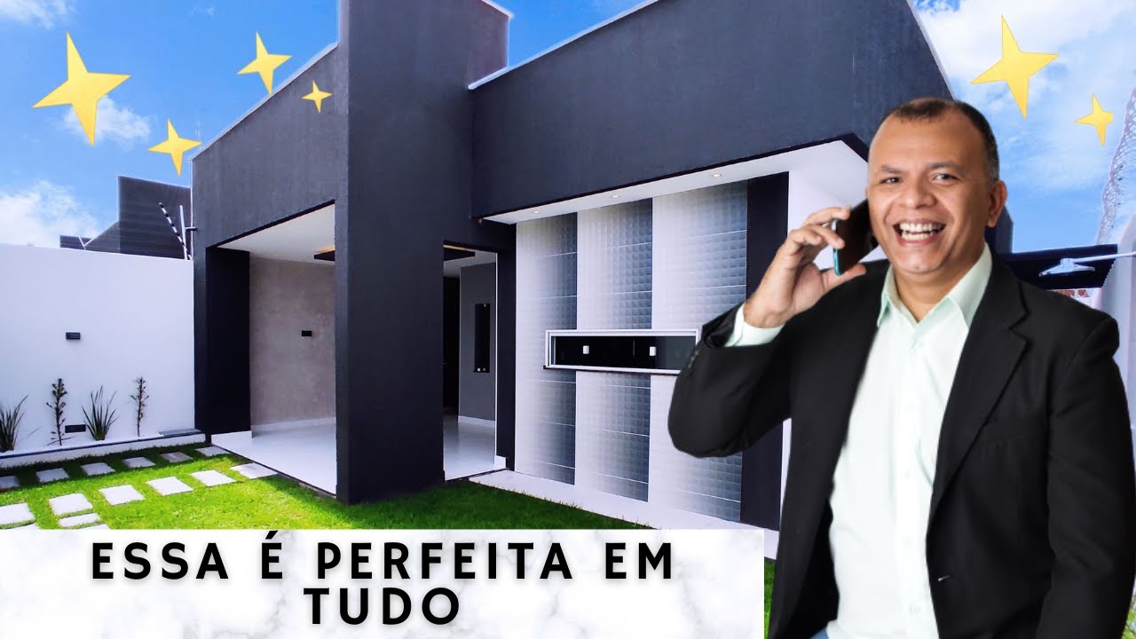 💖🏡CASA DE ALTO LUXO E REQUINTE EM EXTREMOZ/RN (98 M²) - ESSA PÉROLA PODE SER SUA✅😉