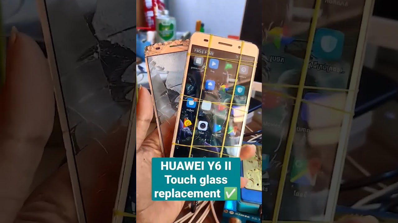 HUAWEI Y6 II Touch glass replacement ✅