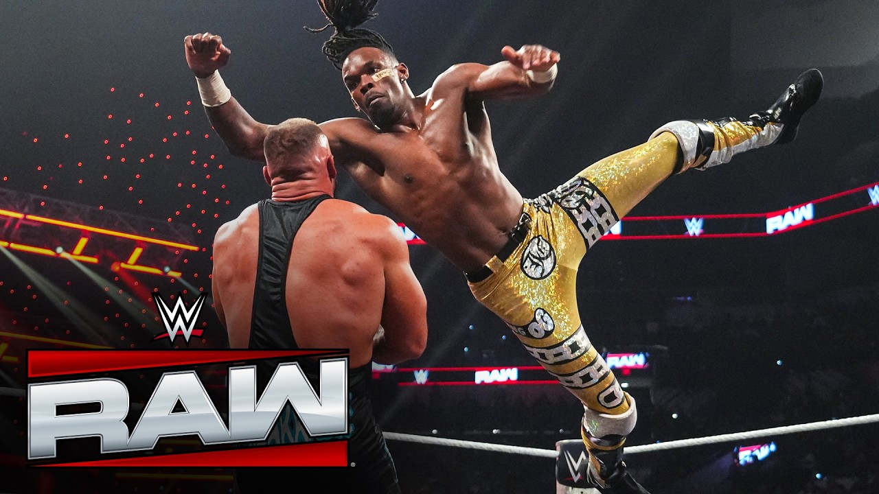 Je&rsquo;Von Evans против Bron Breakker: лучшие моменты Raw, 21 сентября 2026 г.