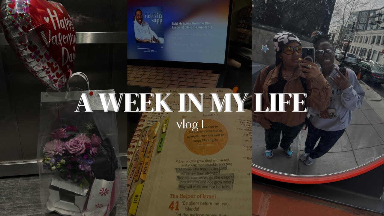 vlog 1: a week in my life ll superbowl, vday, & pigeons?