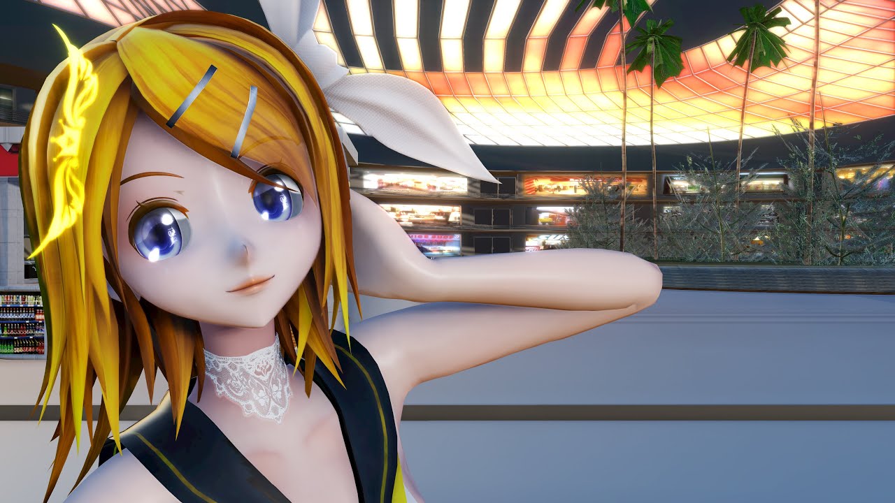 [ MMD ] Hanging out at the mall ( 4k 60fps )