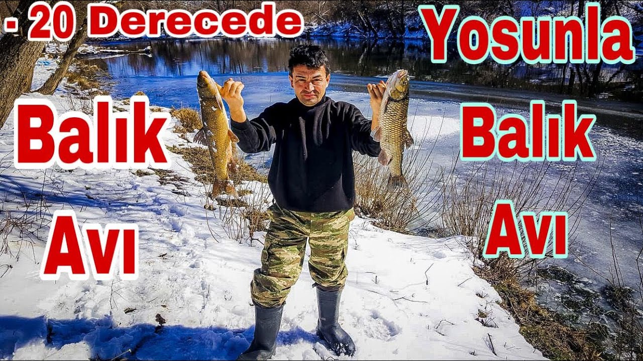 -20 Derecede Kar Kampı / Yosunla Balık Yakalama