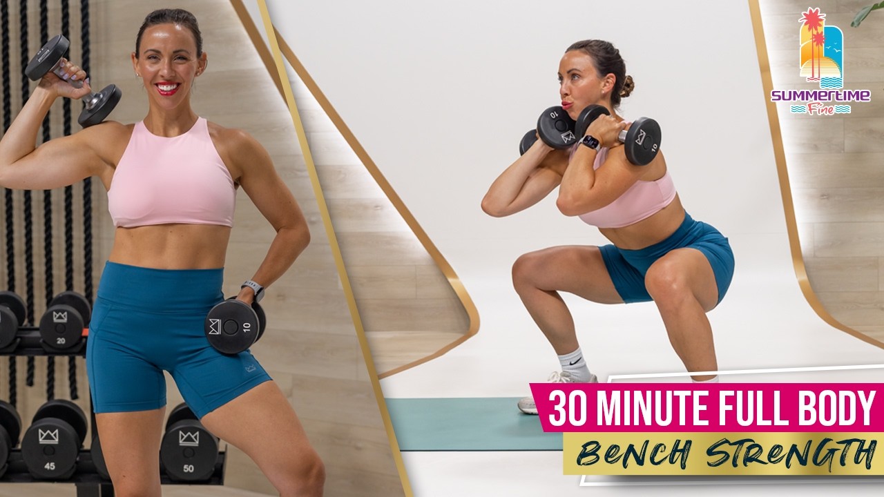 Trening siłowy całego ciała z finiszem cardio!