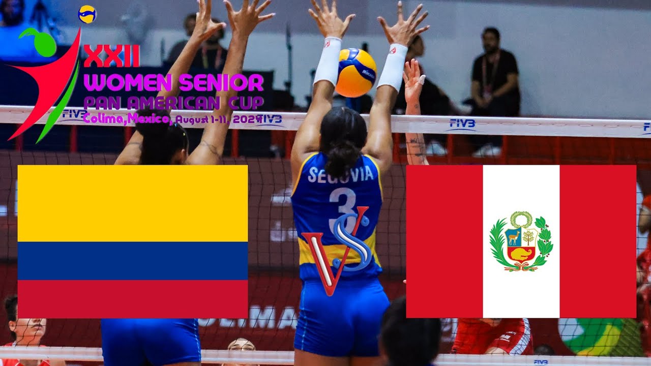 🇨🇴 Colombia vs Perú 🇵🇪 Cuartos de Final Copa Panamericana de Voleibol Femenino de Mayores 2025