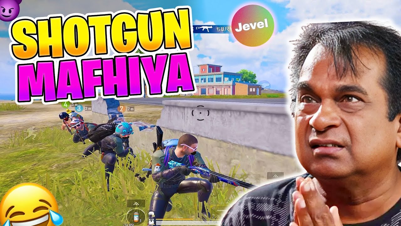 SHOTGUN MAFHIYA BGMI FUNNY COMMENTRY JEVEL #jevel #funny #bgmi