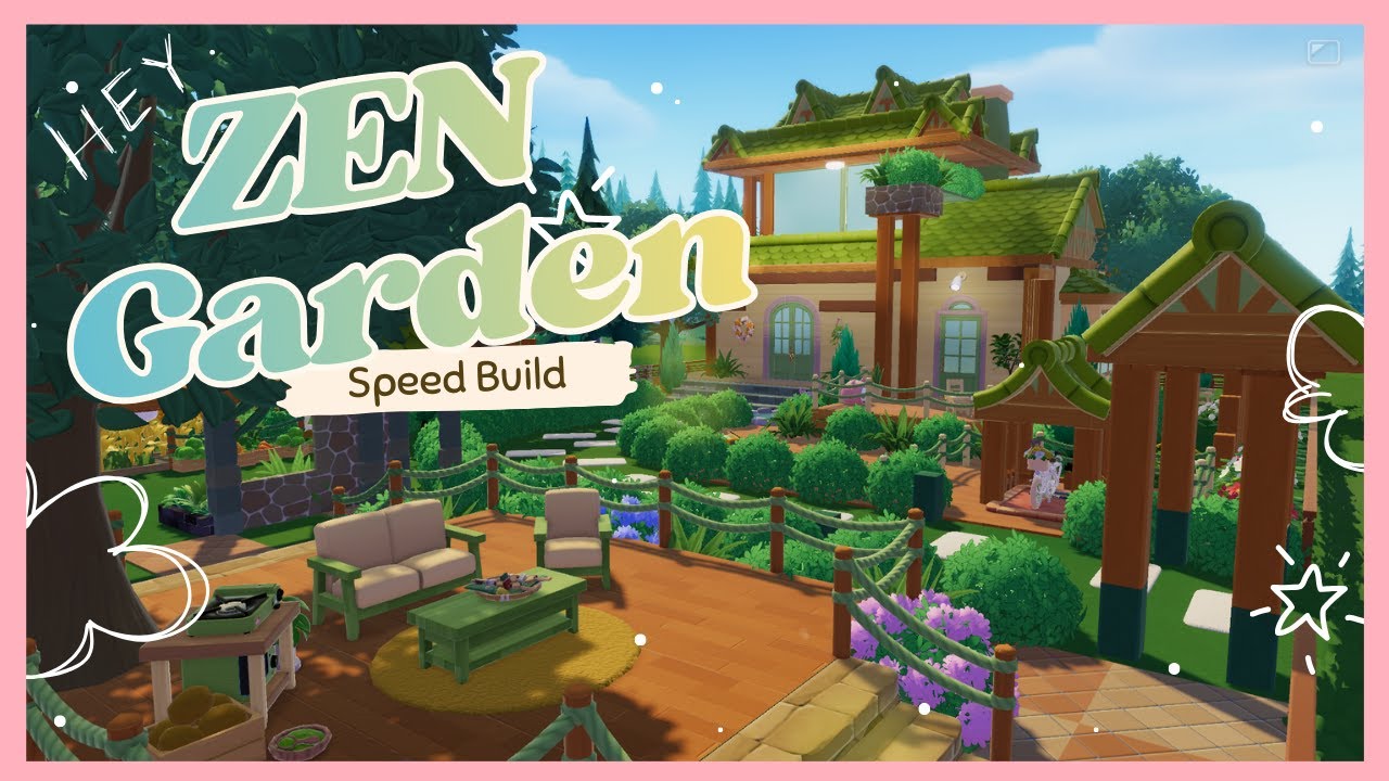 I built a  COZY Japanese inspired house in Heartopia