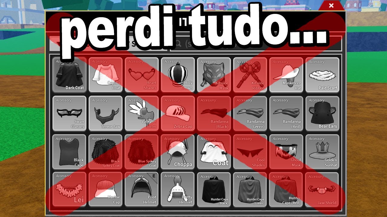EU PERDI TUDO, ME DESCULPEM!