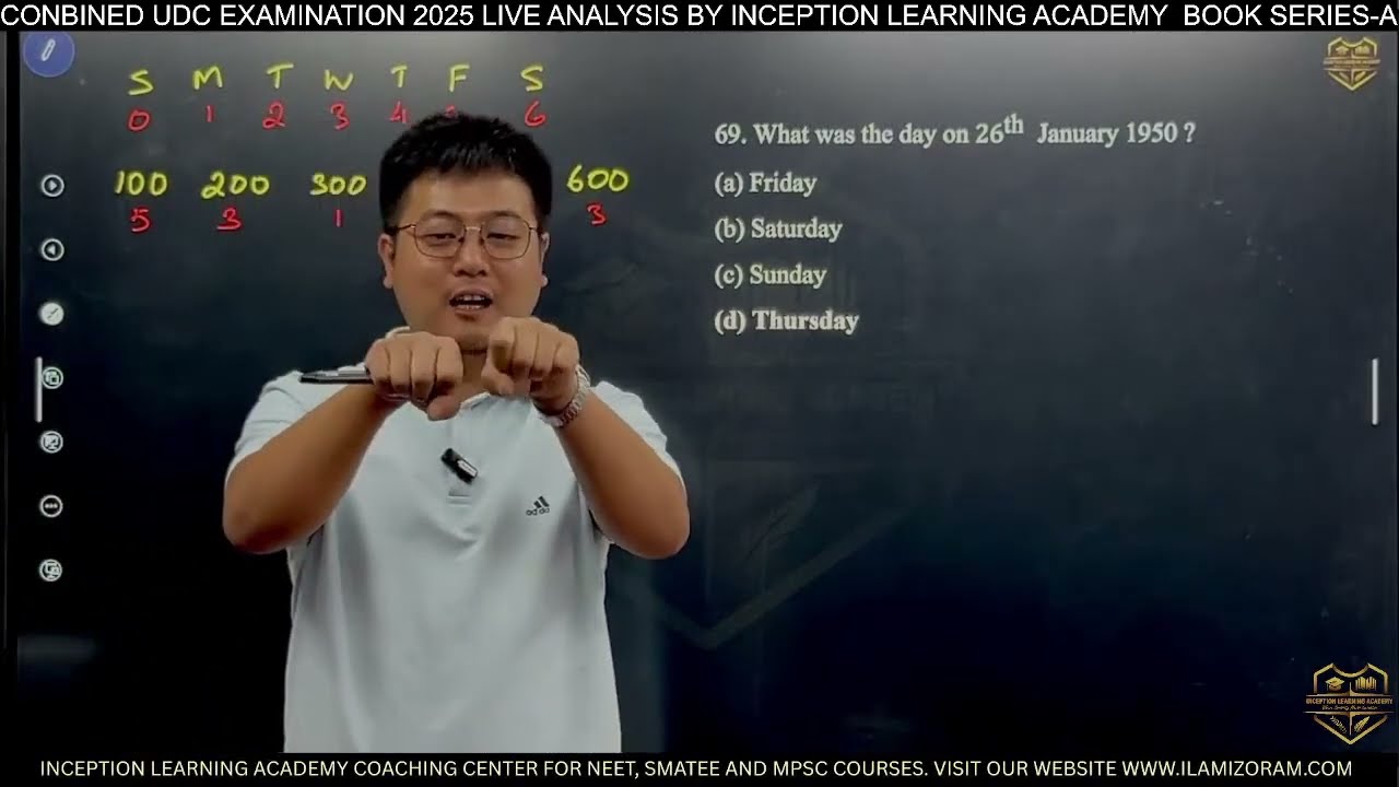 COMBINED UDC EXAM 2025 (REASONING)