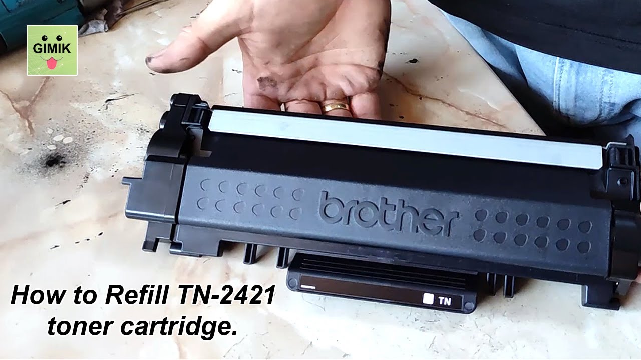Brother TN-2411 / TN-2421 / TN-760 / TN-2480 Toner Refill & Reset Gear Guide