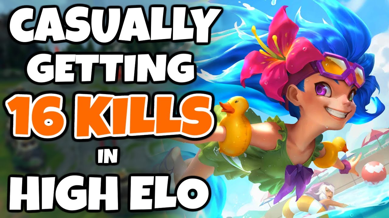 Casual 16 Kill Zoe in High Elo | Pekin Woof