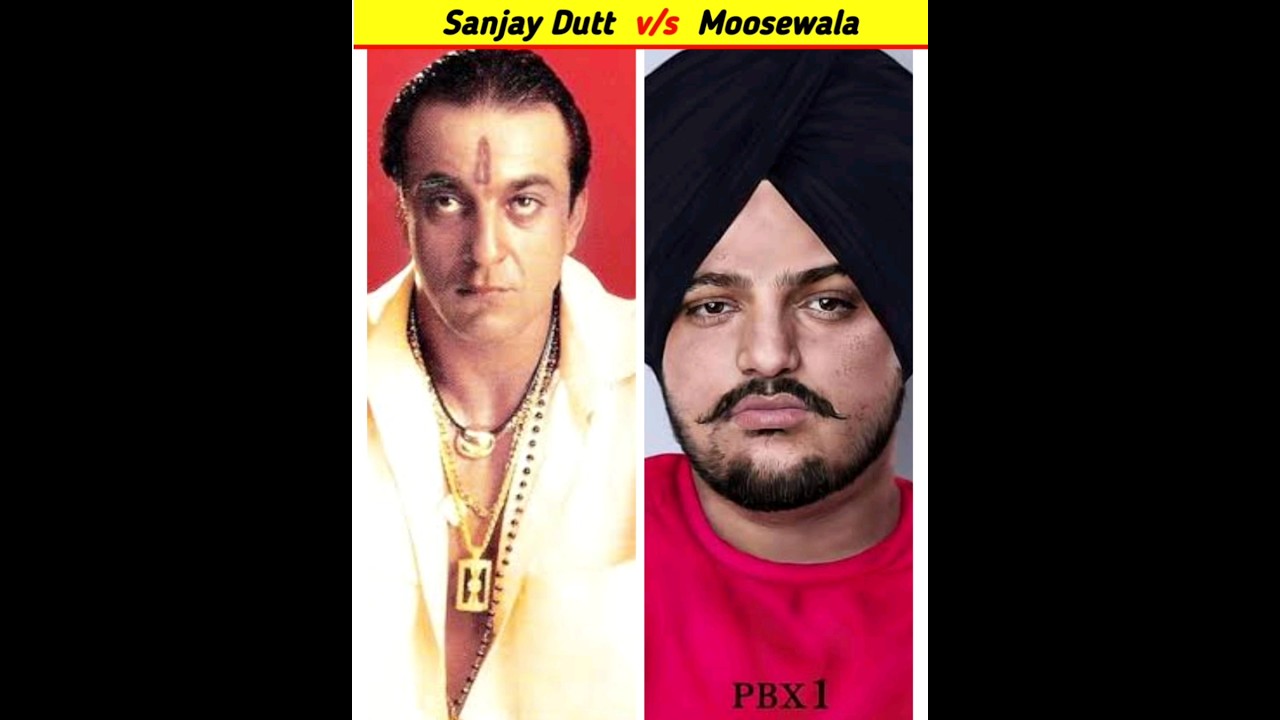 Sanjay Dutt vs Moosewala #shorts //Fact By Anant//