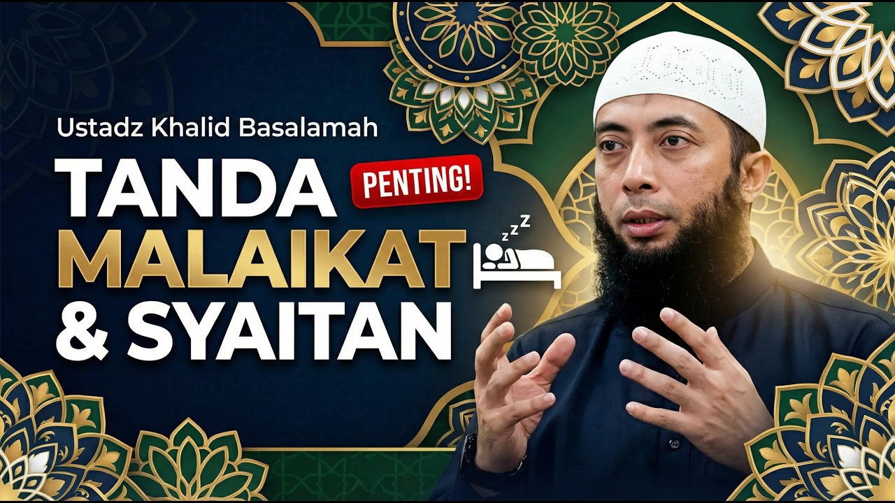 Kokok Ayam & Ringkihan Keledai :Tanda Malaikat & Syaitan - Ustadz Khalid Basalamah #manhajsalaf #ukb