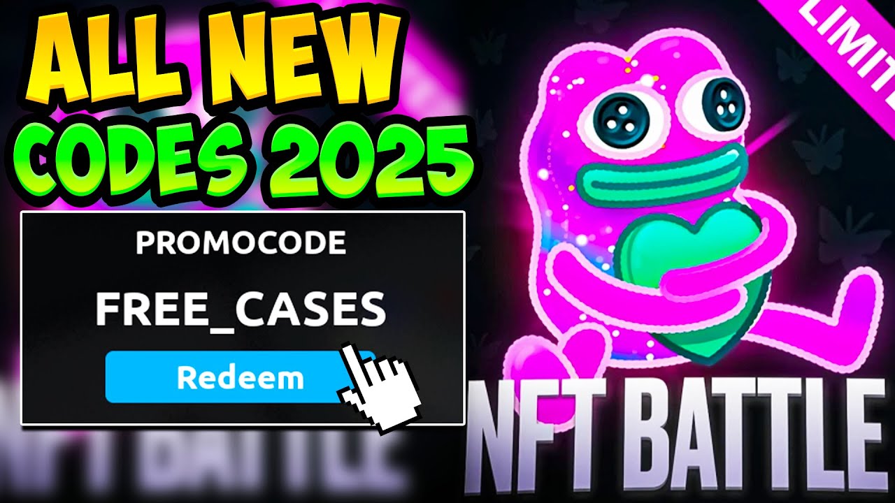 ВСЕ РАБОЧИЕ КОДЫ NFT БОЕВ ROBLOX - Все новые коды NFT БОЕВ 2025! (Новое обновление)