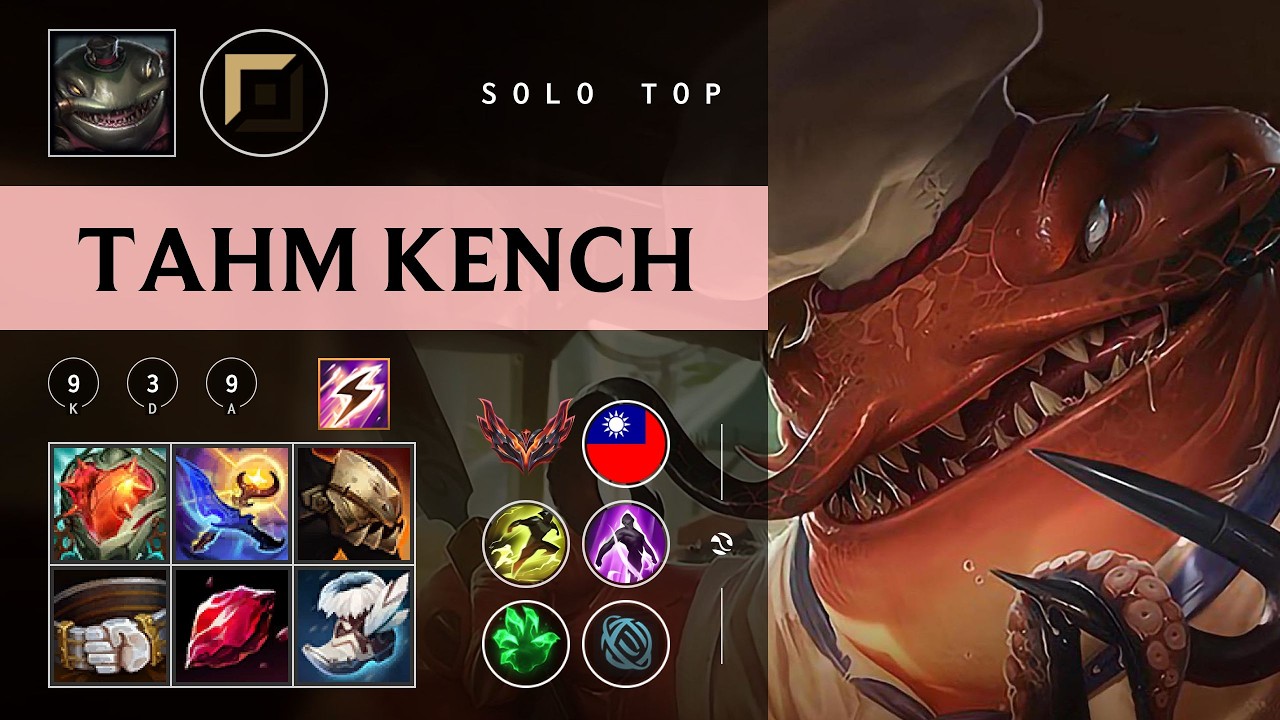 Tahm Kench Top vs Shen - TW Grandmaster Patch 26.05
