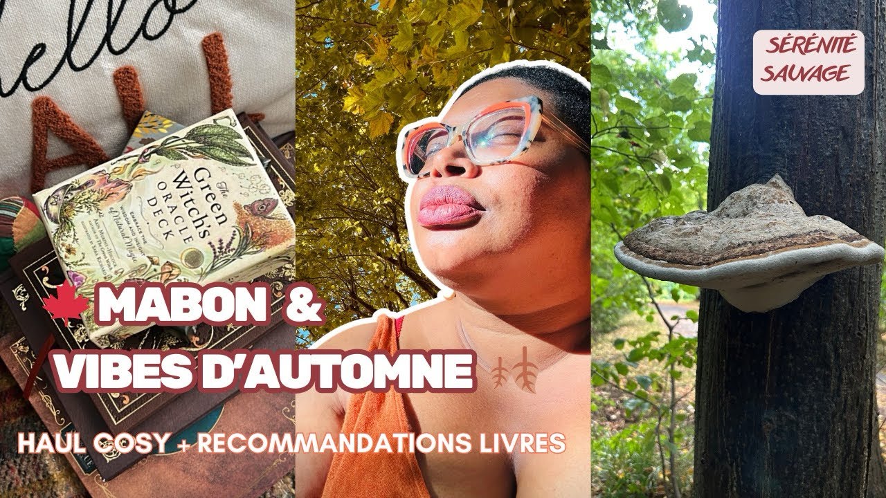🍁 Mabon expliqué & inspirations d’automne | Haul cosy + recommandations livres 🍄