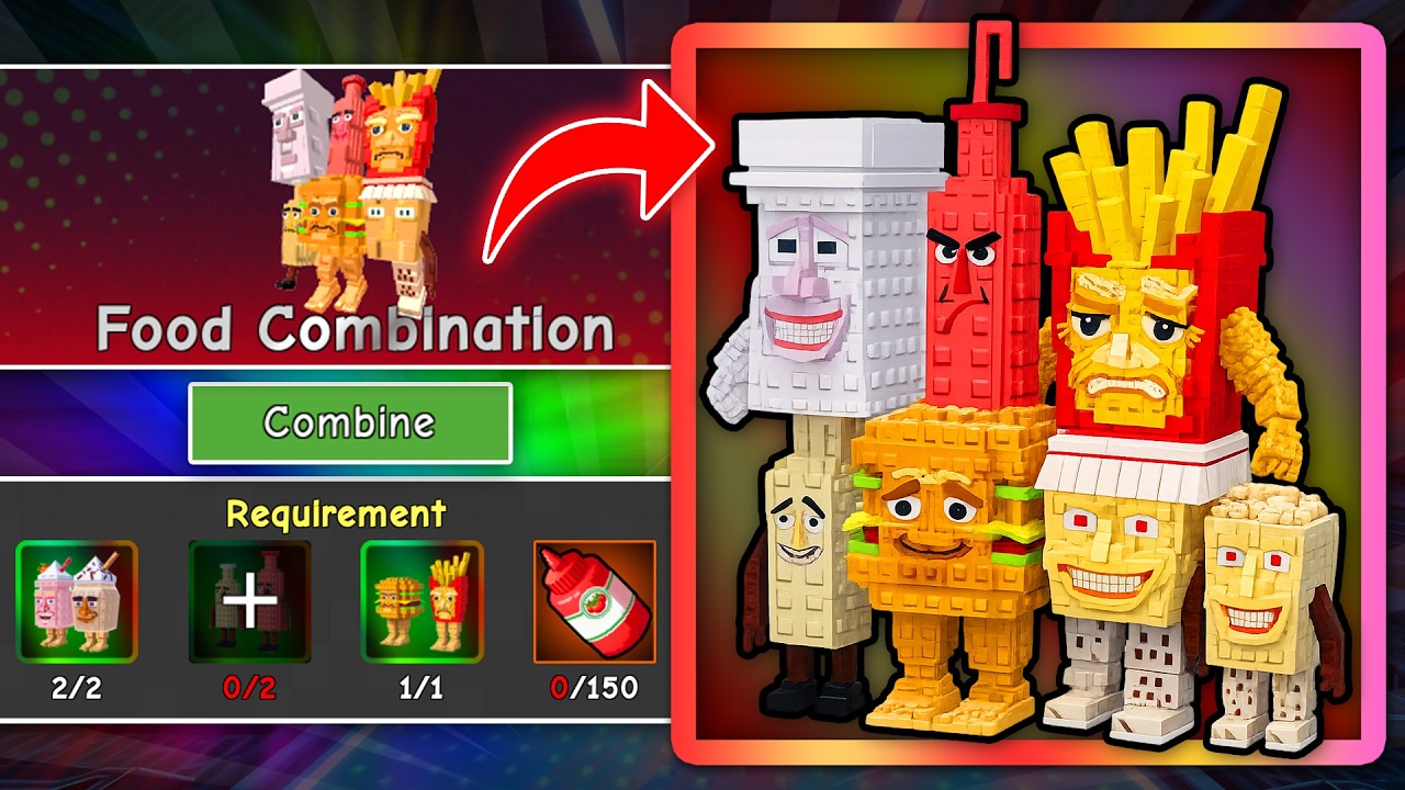CAN I COMBINE FOOD COMBINATION in Brainrot Tower Defense? Trading & Update