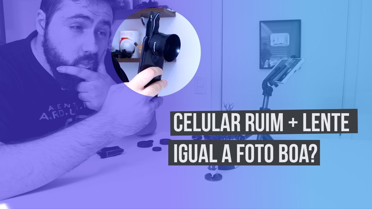 Lentes para Smartphone MELHORAM as Fotos?